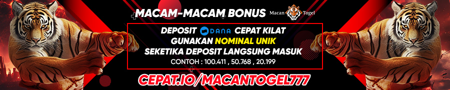 Macam macam bonus macan togel